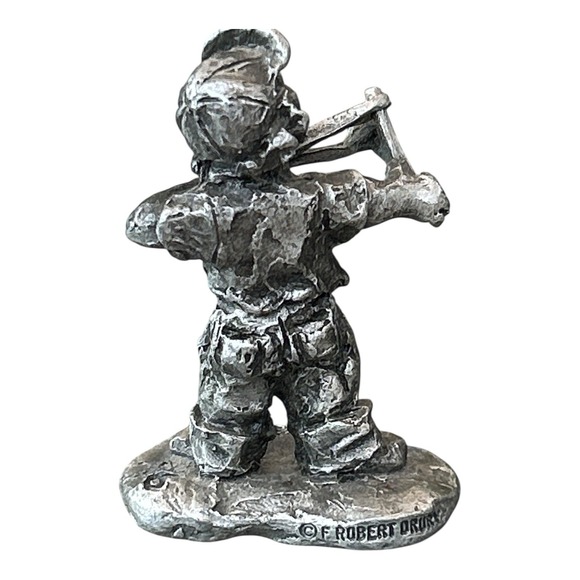 International Pewter Figurine Deadeye F Robert Drury - Picture 3 of 8